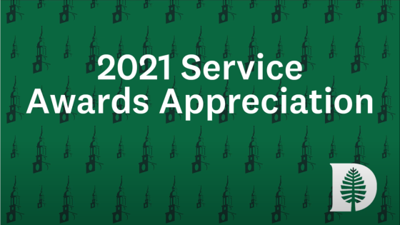 2021 Service Awards Appreciation graphic