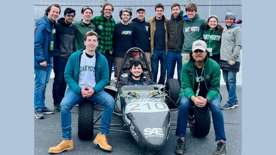 Dartmouth Formula Racing team at the Formula Hybrid+Electric Competition