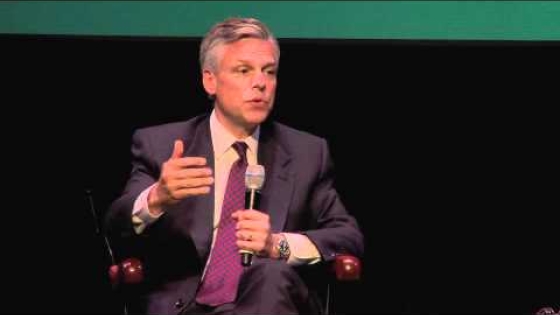 Jon Huntsman Jr. Speaks at Dartmouth "Leading Voices" Summer Lecture Series
