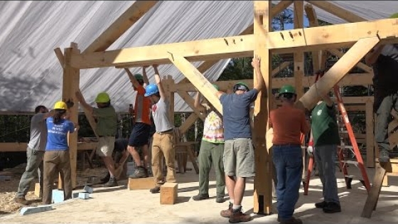 Frame Work: Building the Class of 1966 Bunkhouse