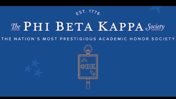 Phi Beta Kappa Inductees