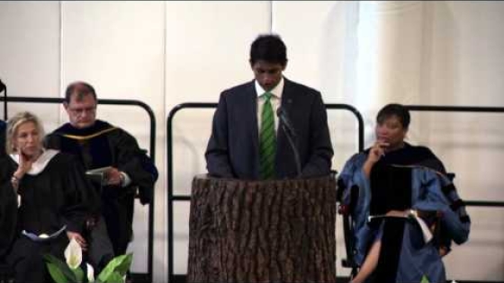 Dartmouth's 2012 Convocation Exercises - Remarks by Student Body President Suril Kantaria '13