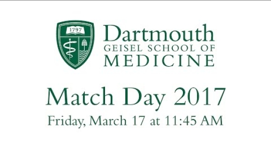 Geisel School of Medicine - Match Day 2017