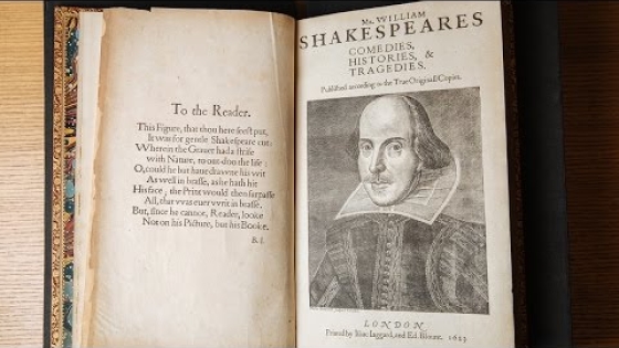 Thumbing Through Shakespeare's First Folio