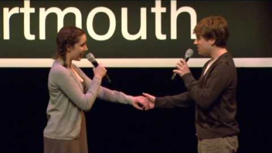 TEDxDartmouth-Talene Monahon'13 and Dan Van Deusen'11:duet-4/17/10