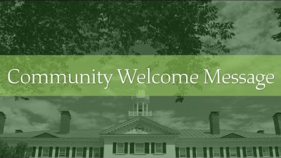 Dartmouth Community Welcome