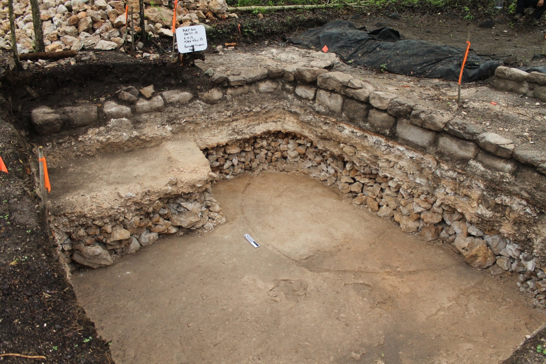 Excavation site at Yaxuná