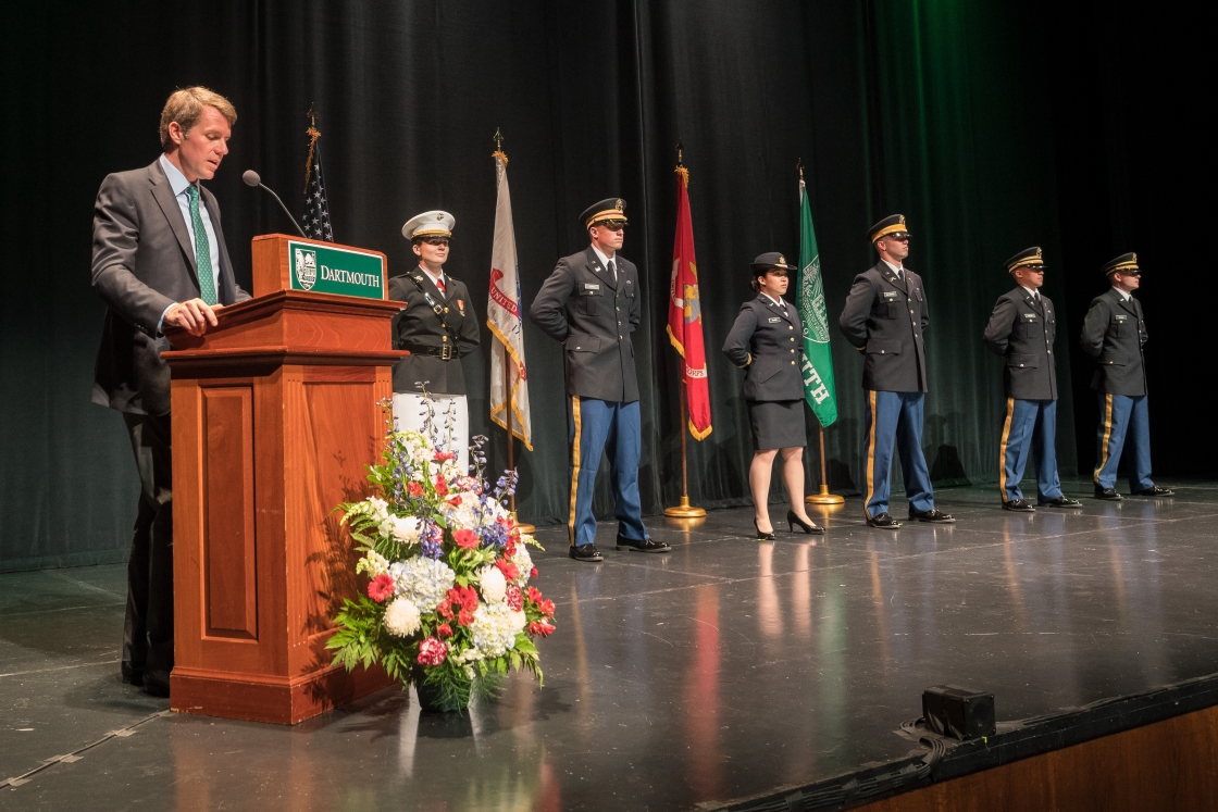 Military commissioning ceremony