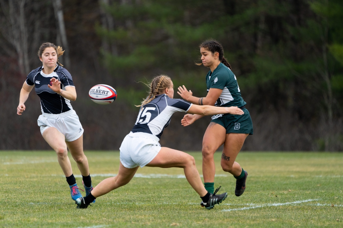 Dartmouth rugby player