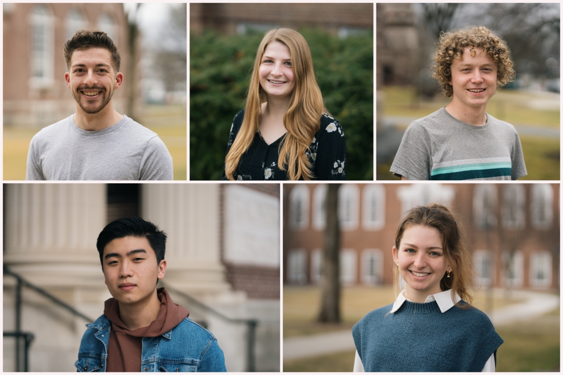 Chance Bowman, Amanda Calhoun, Maxwell Teszler, Katherine Lasonde, and Nicholas Sugiarto