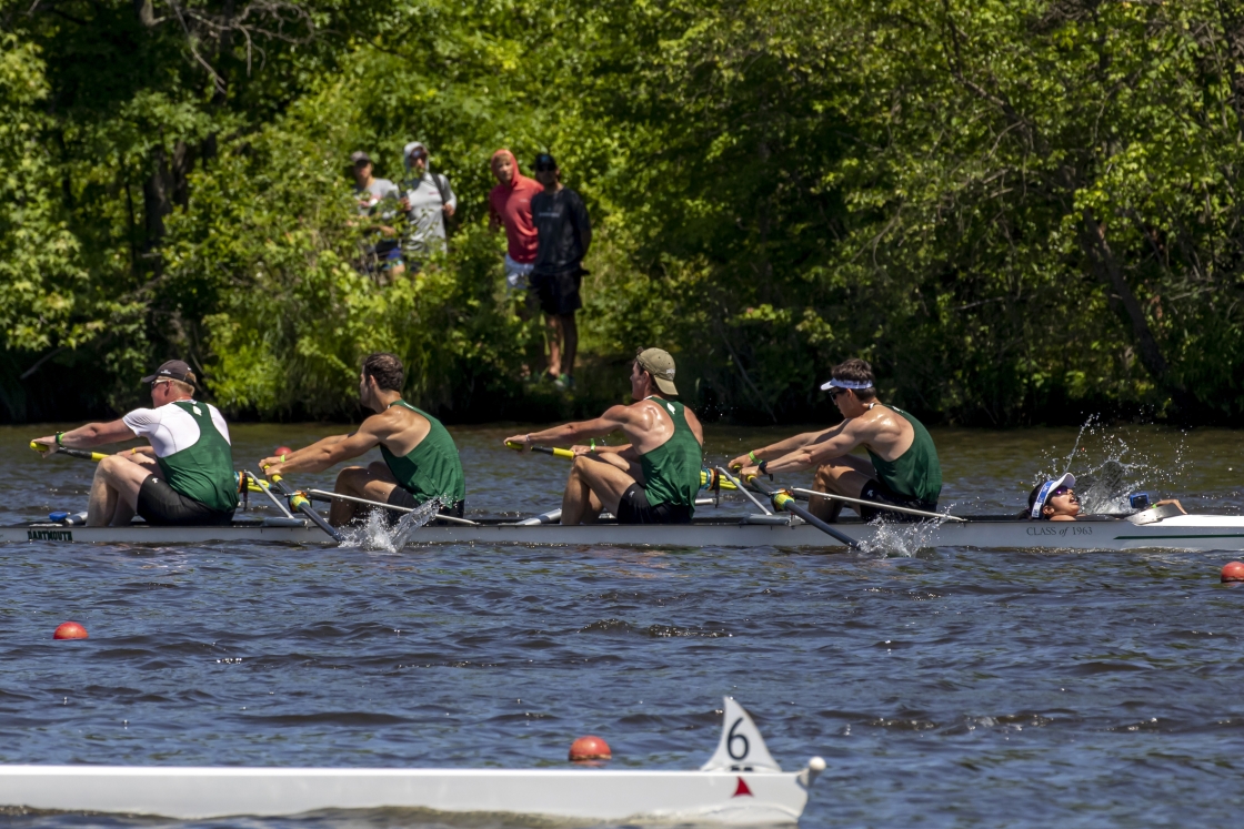 Dartmouth varsity four rowing