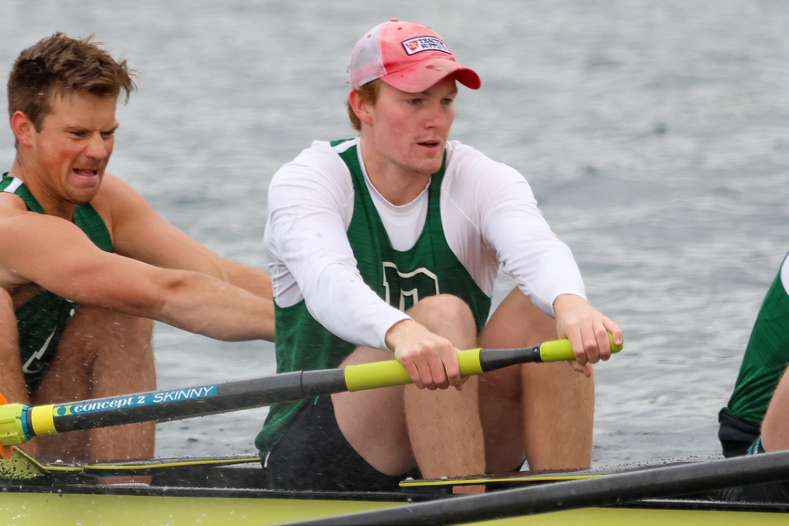 William Bender rowing