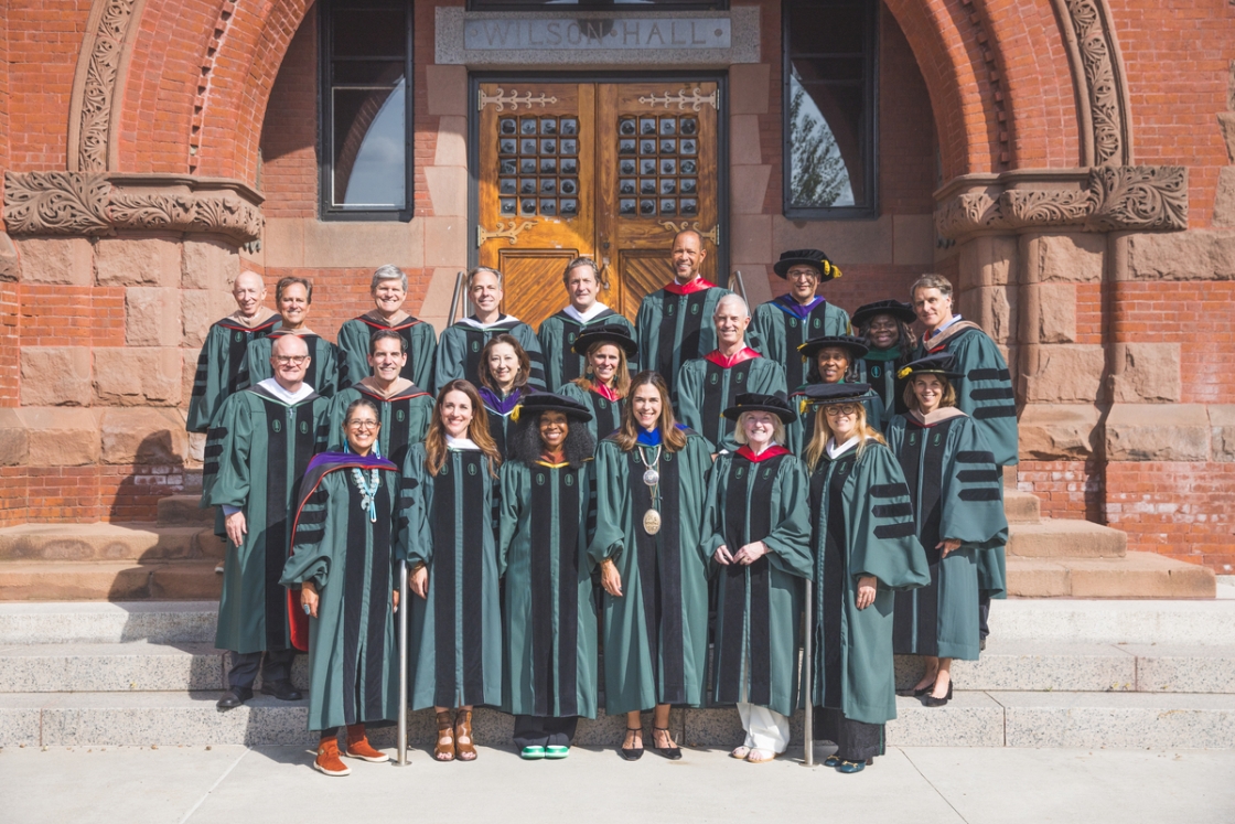 President Beilock and the Board of Trustees