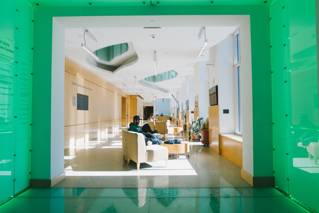 Students study in the Life Sciences Center