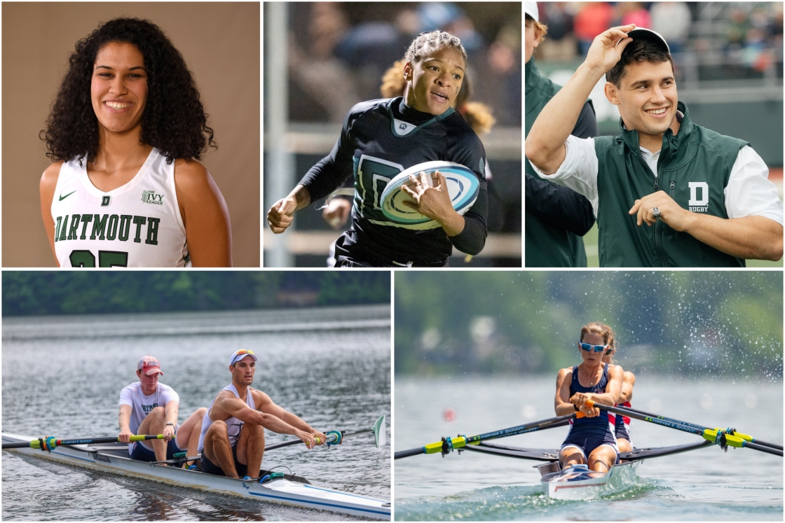 Collage of 2024 Summer Olympians