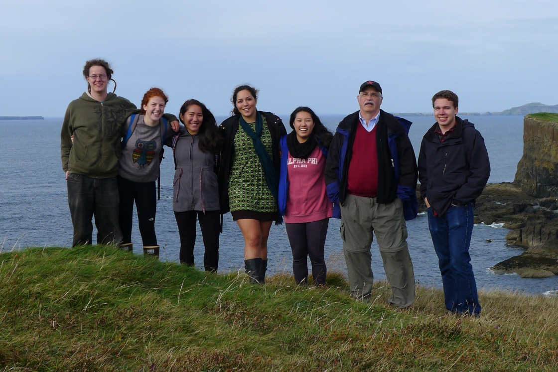 Students on the religion department’s Edinburgh FSP, led by Associate Professor of Religion Kevin Reinhart, have enjoyed fieldtrips to early Christian sites.