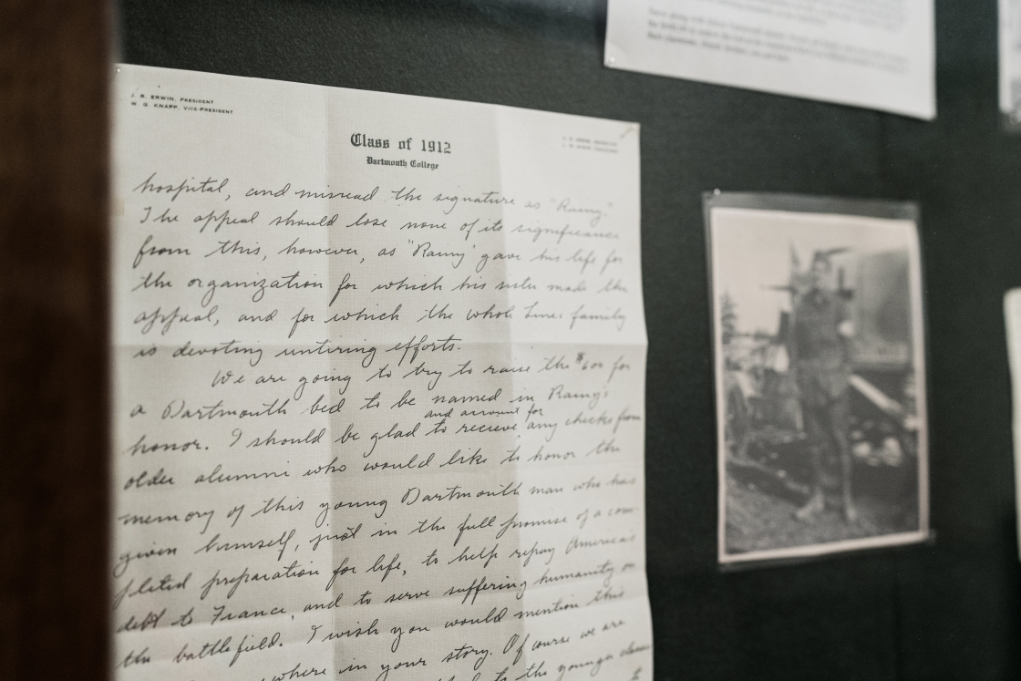 A 1912 remembrance letter