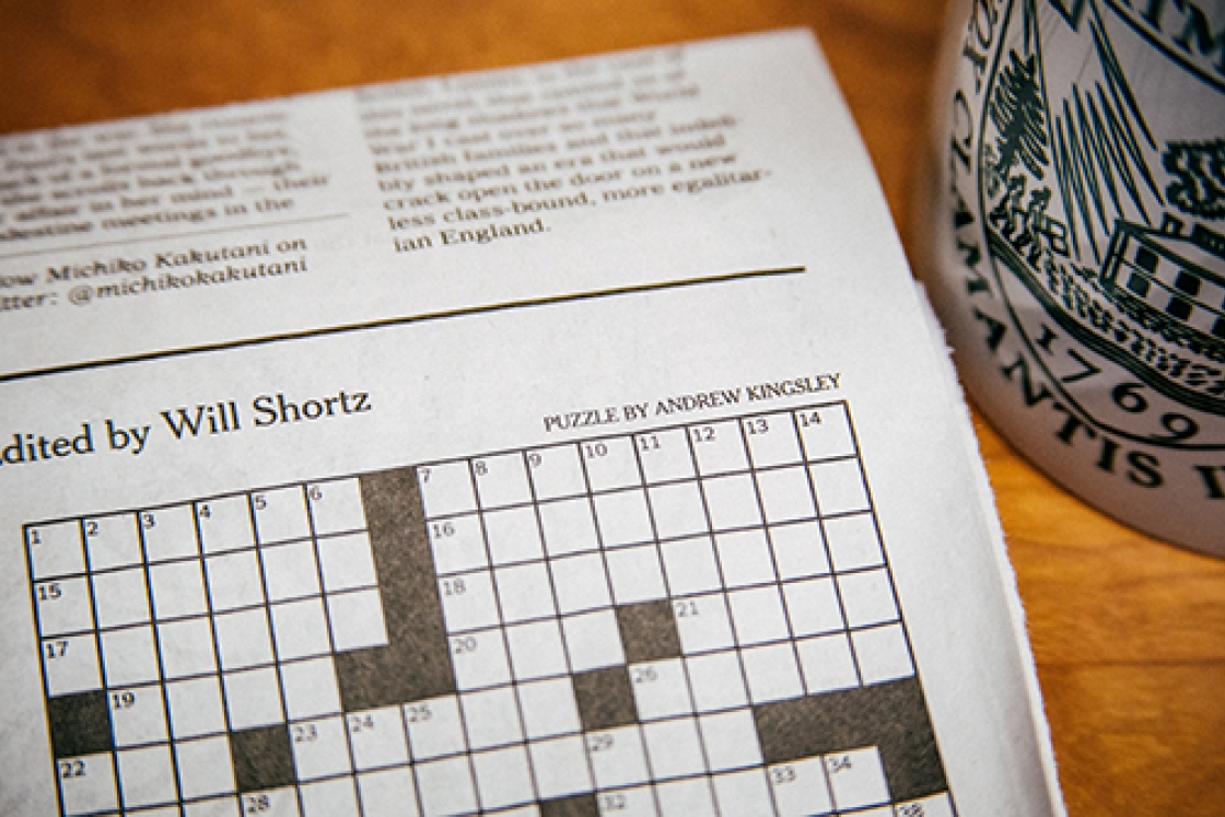 New York Times crossword puzzle