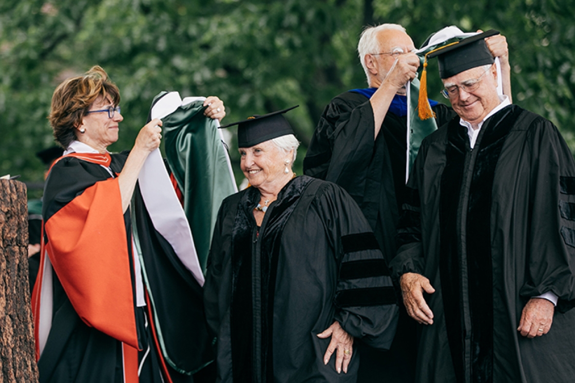 Kings receive honorary degrees