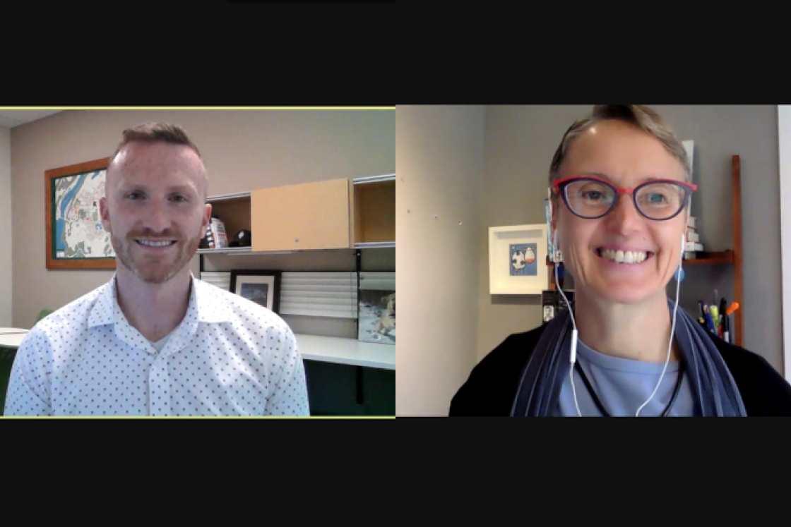 This week's guests on the Community Conversations webcast were COVID-19 Task Force co-chairs Josh Keniston and Lisa Adams.