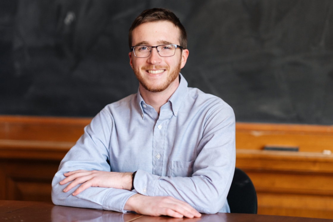 Woodrow Wilson Fellow Clayton Jacques ’19 is training to teach in high-need high schools.
