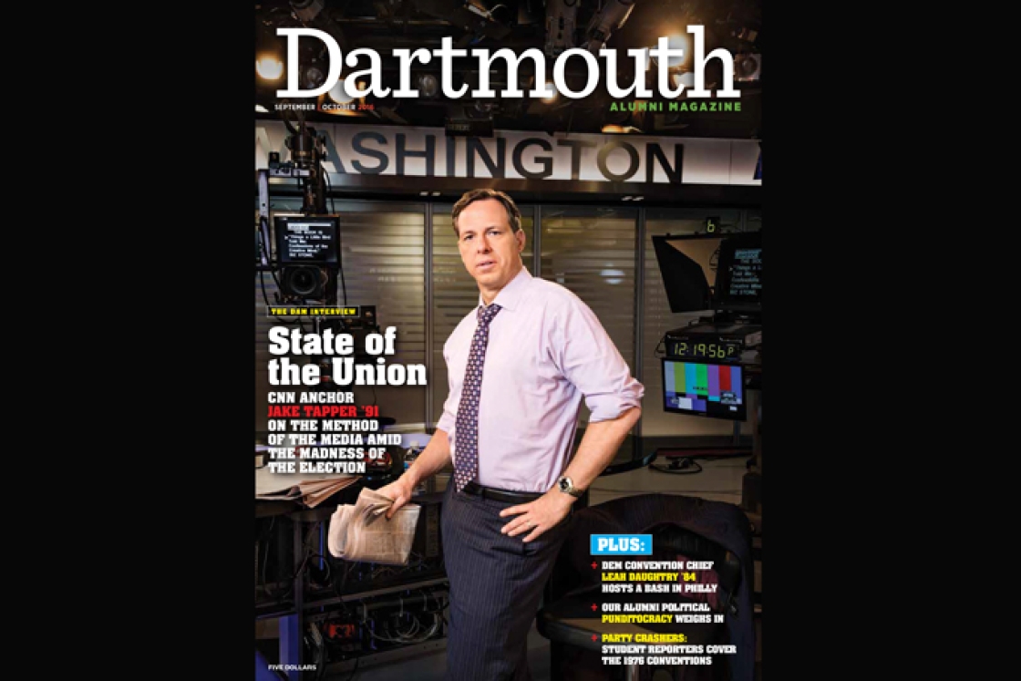 Jake Tapper on cover of DAM
