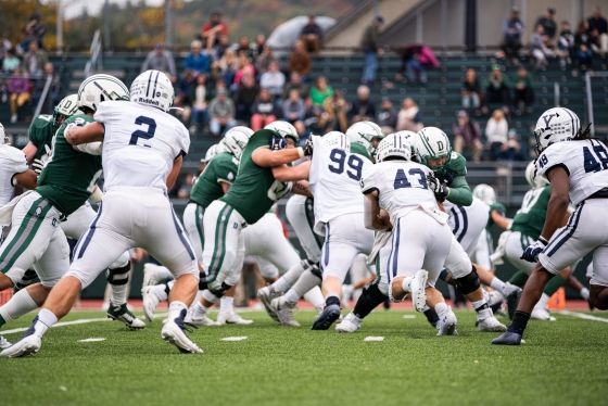 Dartmouth football and Yale in a play