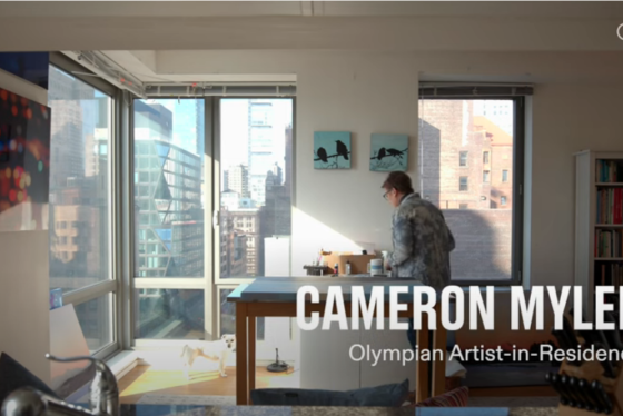 Cameron Myler, Olympian Artist-in-Residence