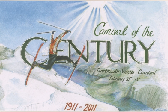 2011 Dartmouth College Winter Carnival poster
