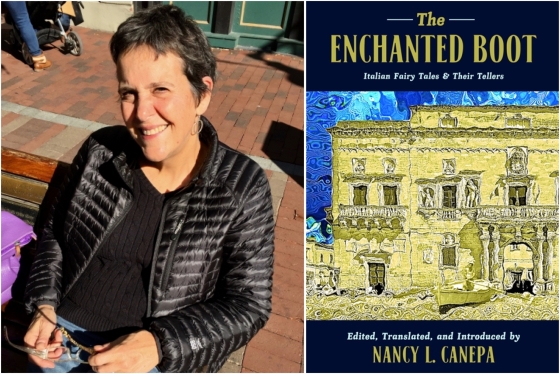 Nancy Canepa and her book The Enchanted Boot