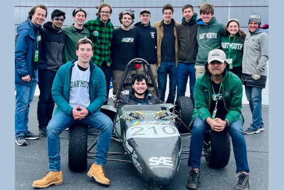 Dartmouth Formula Racing team at the Formula Hybrid+Electric Competition