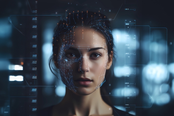 AI face recognition