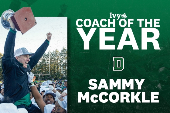 Sammy McCorkle Coach of the Year graphic
