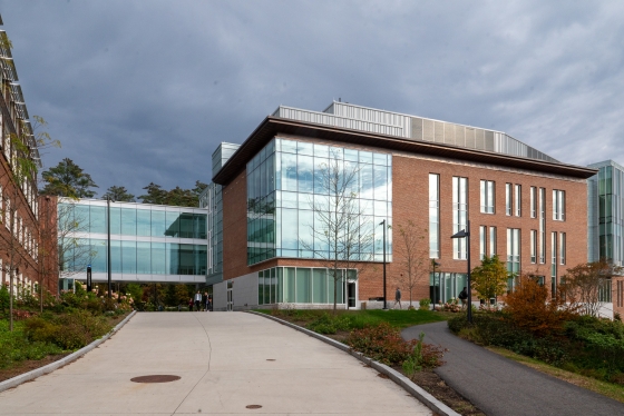 Exterior of engineering and computer science building