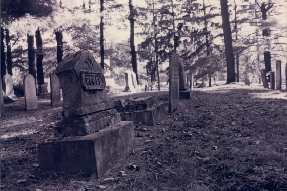 Tombstone of William Dewey in Dartmouth Cemetery