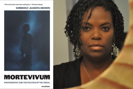 Author Kimberly Juanita Brown and book cover