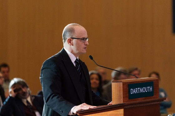 Greg Garre takes part in the Dartmouth College Case re-argument
