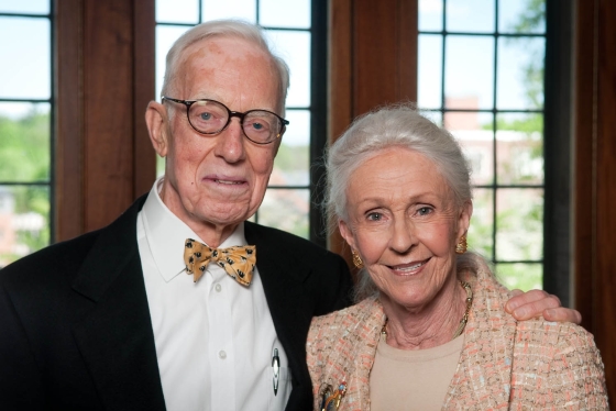 ): Norman E. &quot;Sandy&quot; McCulloch Jr. '50, pictured with his wife, Dorothy, died over the weekend.