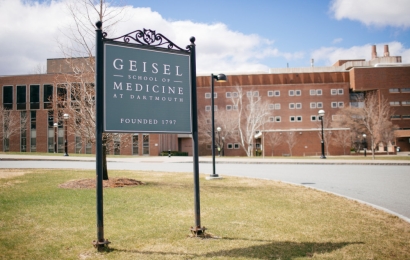 Geisel School of Medicine sign