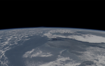 View of the Earth from outer space