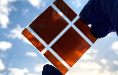Printed perovskite absorber films for solar modules