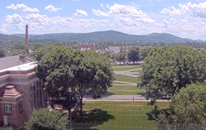 Webcam view of the Green