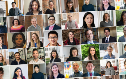 Large collage of all the new faculty at Dartmouth for 2021