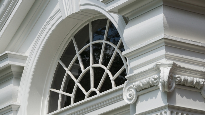 Half-round window