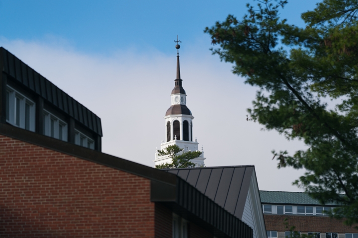 Baker Tower and roof tops