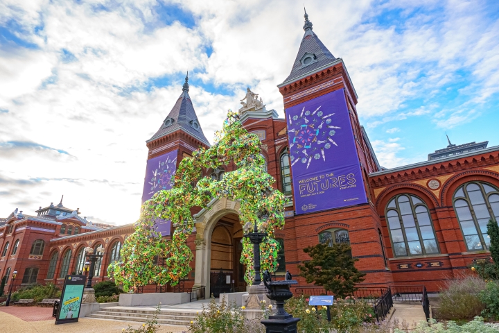 Expanded Present by Soo Sunny Park at the Smithsonian Arts + Industries Building.