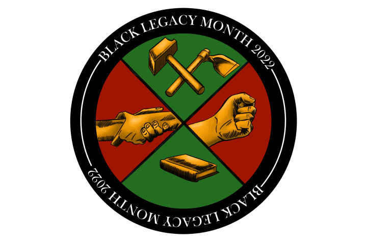 Black Legacy Month 22 round logo