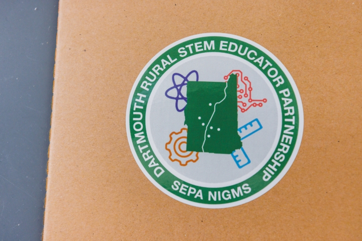 A sticker for the Dartmouth STEM project