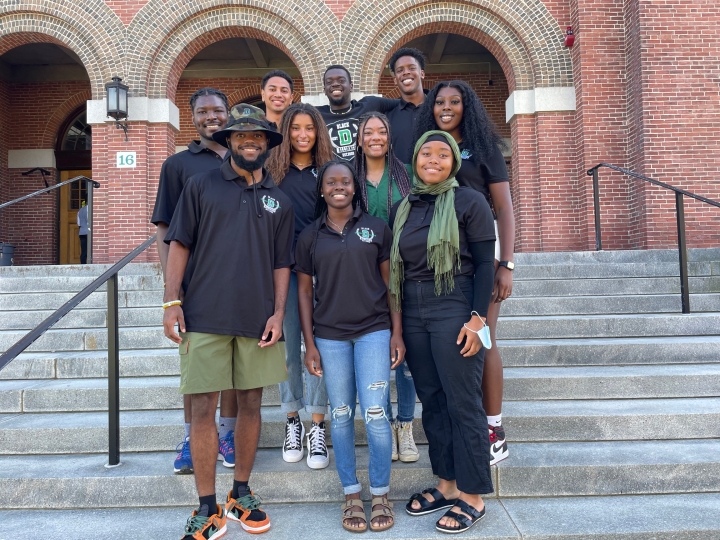 Members of the Dartmouth Black Student-Athlete Alliance