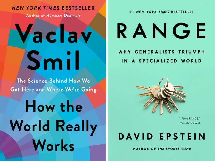 How the World Really Works and Range book covers